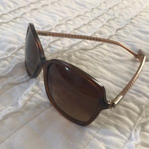 Coach Light Brown/Crystal Sunglasses